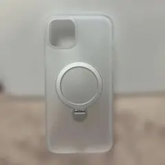 iPhone 15 Plus 用 ケース magsafe対応 リングスタンド付き
