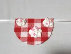 10cm~15cmぬいぐるみ用　スタイ⑨