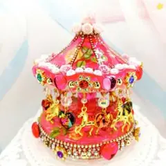メリーゴーランド✨⭐️オルゴナイト⭐️✨恋のお守りに最適■愛と生命力