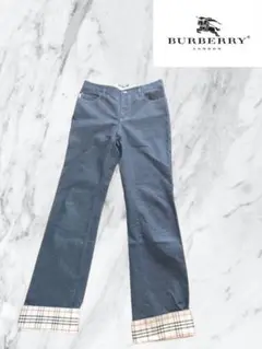 ⭐匿名配送⭐バーバリー⭐ロンドン⭐デニム⭐パンツ⭐Gパン⭐ノバチェック⭐Mサイズ
