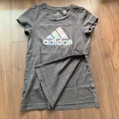 adidas 黒 Tシャツ 100cm~