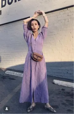 アメリヴィンテージ パープルワンピース