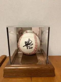 【BBM購入証明付】2014年 日本一記念 柳田悠岐 44番直筆サイン入りボール