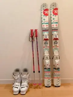 ジュニアスキーセット ロシニョール(板、靴)