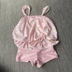 水着　110 女の子　ユニコーン　フリル