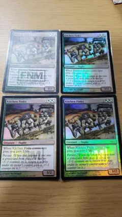 MTG 台所の嫌がらせ屋 FNMプロモ foil 4枚セット