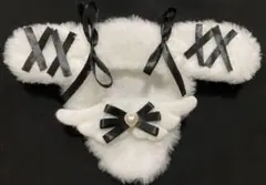 10cm ~ 12cm ぬい服　着ぐるみ　ハンドメイド　たれみみ　うさぎ