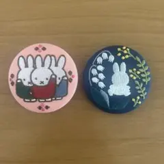 ミッフィー　缶バッジ