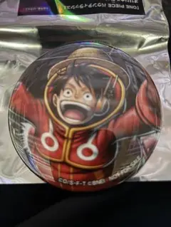 ONE PIECE バウンティラッシュ　オリジナル缶バッジ　ルフィ