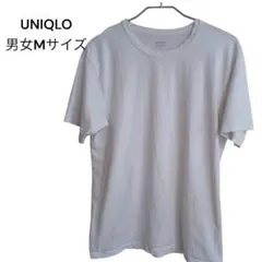 UNIQLOユニクロ エアリズムコットンクルーネックT　ホワイト　男女兼用M