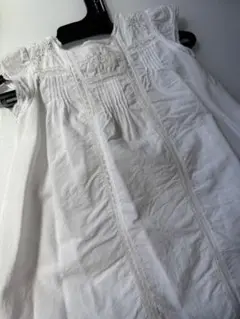 bonpoint ボンポワン ワンピース　白　2A