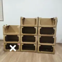 段ボール　棚　11箱