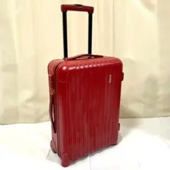 軽量 リモワ サルサ 2輪 32L キャリーケース 赤 機内持ち込み可 美品