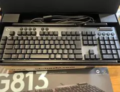 【Logicool 】G813 RGBメカニカルキーボード(タクタイル)