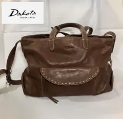 Dakota ダコタ シャーロット ショルダー バック チョコ トートバッグ付き