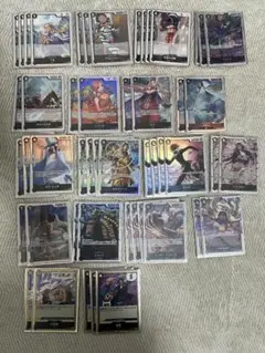 ワンピースカード 黒 デッキ＋パーツ