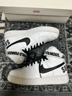 Supreme Nike Air Force 1 high white SP