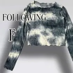 FOLLOWING タイダイウェーブしわ加工 F