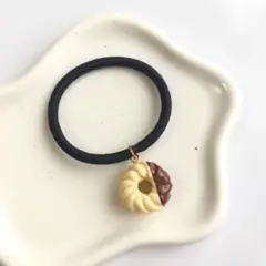 フレンチクルーラー ヘアゴム