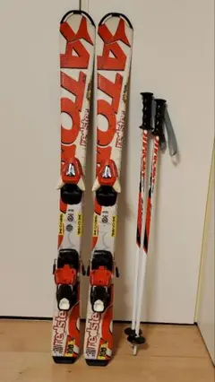 ATOMICスキー板100cm ストック付き