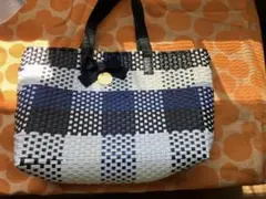 BURBERRY バーバリーブルーレーベル かごバッグ ノバチェック柄 BURBERRY BLUE LABEL - BURBERRY バーバリー カゴバッグ ノバ