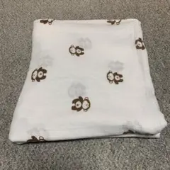 サル柄 おくるみ・ブランケット