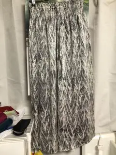 cocaパイソン柄ガウチョパンツ