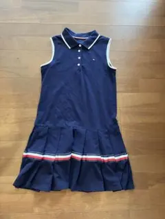 《美品》Tommy Hilfiger 紺色ワンピース　12-14 years