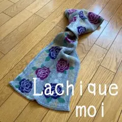 ◾️マフラー◾️フランス製◾️Lachique moi◾️防寒とオシャレ◾️オマケ付◾️3点