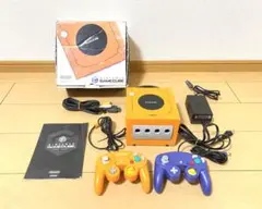 箱付き　ゲームキューブ　オレンジ　本体一式　動作確認済み