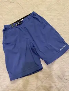 mont-bell ハーフパンツ 150 青