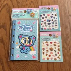 Angel Blue Daisy Lovers シールブック ネイルシール
