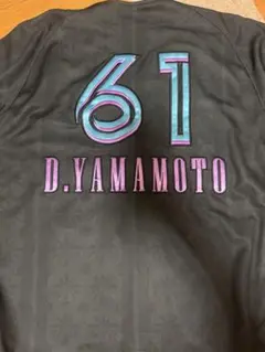 千葉ロッテ 山本大斗 ブラックサマー ユニフォーム