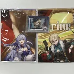 一番くじ 崩壊：スターレイル マルチビジュアルクロス、アクリルチャームセット
