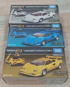 トミカプレミアム RS ランボルギーニ カウンタック LP500S ３色セット