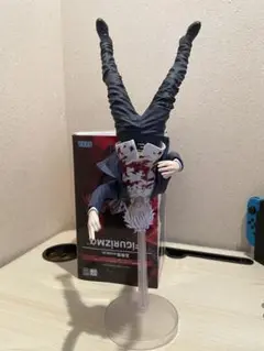 血の付いた逆さまフィギュア