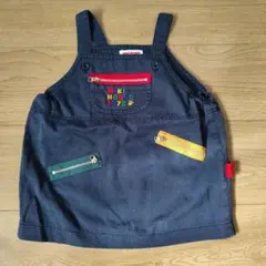 MKI HOUSE ジャンバースカート 90cm