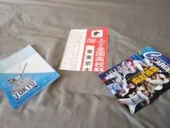 【未使用】月刊高校野球charge クリアファイル 東京版 トーナメント表
