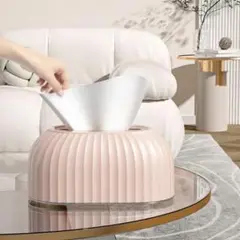 ティッシュボックス　ティッシュケース　ホワイト　　フランフラン　ザラ　ピンク
