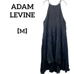 ADAM LEVINE 【M】ブラック キャミワンピース フレア ゆったり