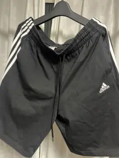 adidas 黒 XL ショートパンツ