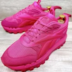 Reebok リーボック CARDIB スニーカー ピンク 24.5cm 厚底