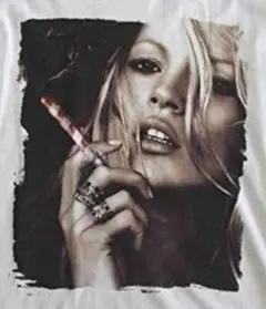ケイトモス　KATE MOSS Tシャツ　レア　スーパーモデル　マリリンモンロー