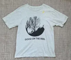h*u様 グラニフ　GOOD ON THE REEL グレー Tシャツ XL