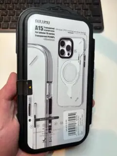Aulumu A15 iPhone15 MagSafe 黄ばみ防止 箱付 美品