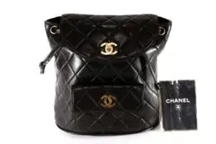 CHANEL シャネル マトラッセ Wココマーク ターンロック