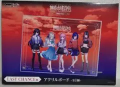 アクリルボード DMMくじ 神椿市建設中。 神椿市の休日 LAST CHANCE