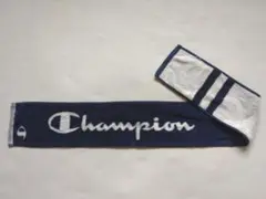 チャンピオン　/　Champion ロゴタオル ネイビー/ホワイト　【訳あり】