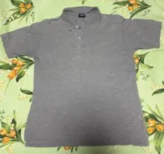 夏SALE UNIQLO ポロシャツ グレー M