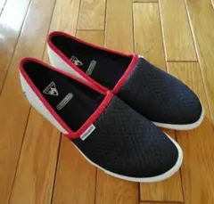 美品　le coq sportif ルコック　スリッポン 24cm